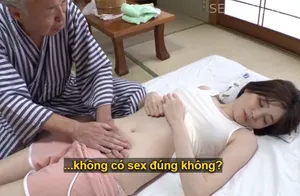 Người tình của con trai bị đau nhức nhờ bố chồng yêu có nghề mát-xa mát xa và cái kết